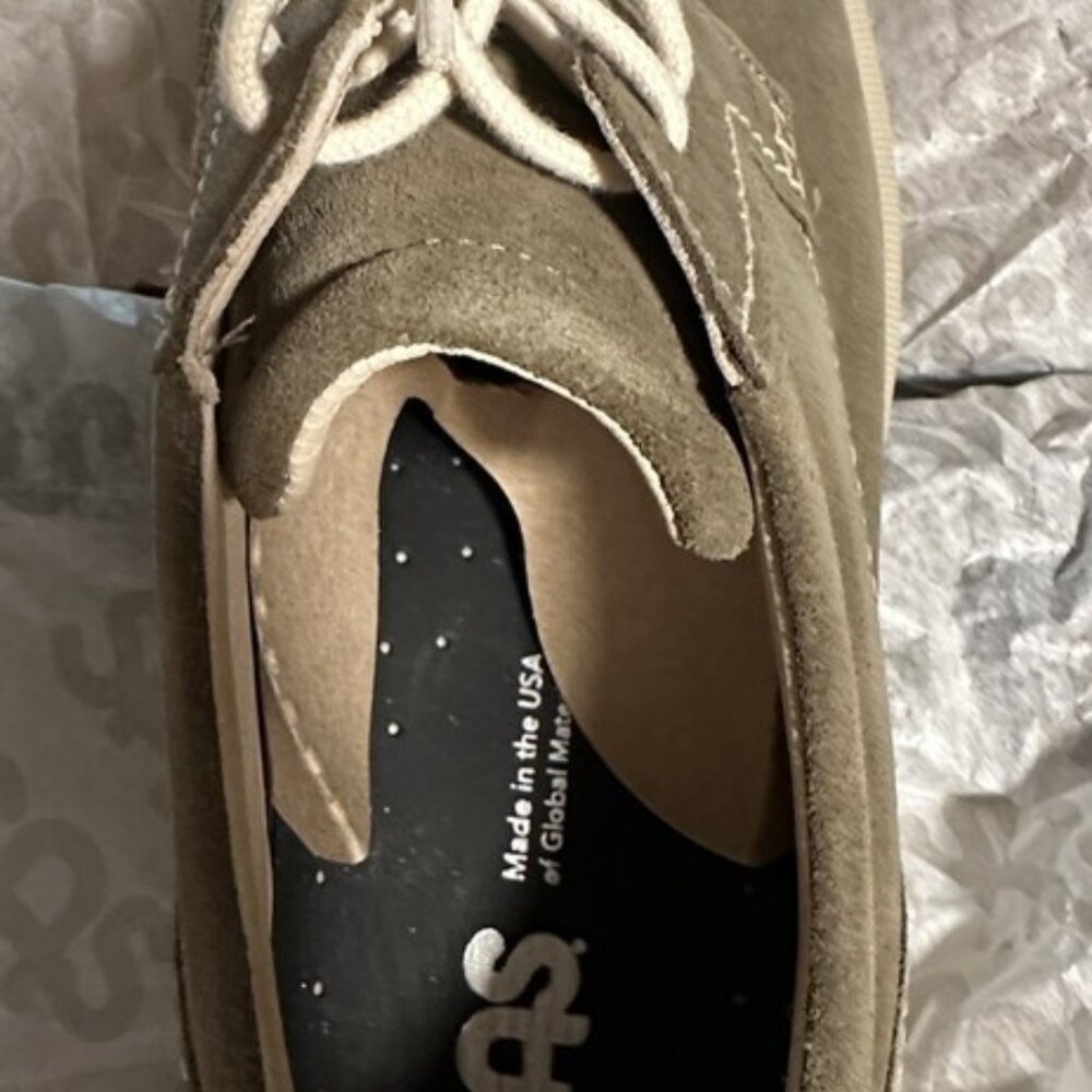 SAS Ambassador Men's Lace Up Comfort Oxford Desert Sage 9 W - Picture 3 of 4